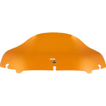 Kolor Flare™ Sport Windshield — 6-1/2" (16.5 cm) height, detachable, orange