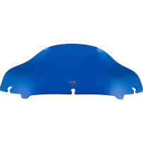 Kolor Flare™ Sport Windshield — 6-1/2" height, Blue