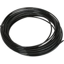 Universal Bulk 3/16" O.D. Nylon Brake Line — 3/16" O.D., 15.2 m (50'), Black