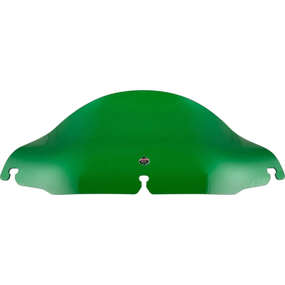 Kolor Flare™ Windshield — 16.5 cm (6-1/2"), Detachable, Green