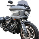 Flare® Windshield — 8" (20.5 cm), Dark Smoke, Detachable mount