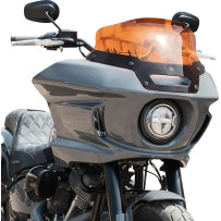 Kolor Flare™ Sport Windshield — 15 cm (6") height, orange, detachable mount