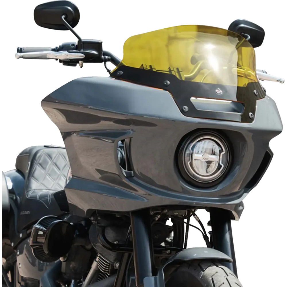 Kolor Flare™ Sport Windshield — 15 cm (6"), Yellow, Detachable