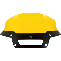 Kolor Flare™ Sport Windshield — 15 cm (6"), Yellow, Detachable