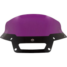 Kolor Flare™ Sport Windshield — 15 cm (6"), Purple, Detachable