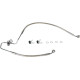Kit de líneas de freno de acero inoxidable — 75 cm (29-5/8"), trasero, plateado