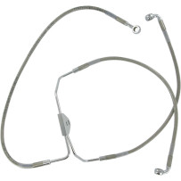 Stainless Steel Brake Line Kit — 39 cm (15-3/8"), 58.5 cm (23"), for non-ABS