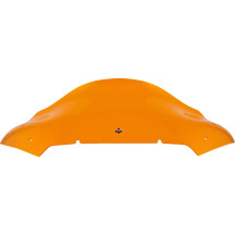 Kolor Flare™ Sport Windshield — 27 cm (10-5/8") height, Orange, Detachable