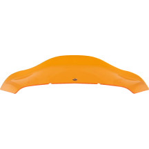 Kolor Flare™ Windshield — 8" height, Orange, Detachable mounting