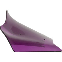 Kolor Flare™ Windshield — 20.5 cm (8") height, purple