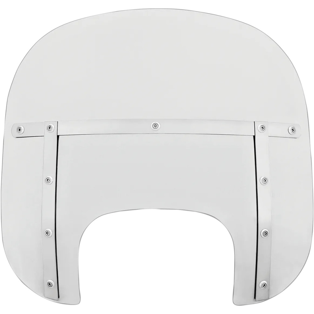 Memphis Fats Windshield — 33 cm (13"), fits '18-'19 Fat Boy, Clear