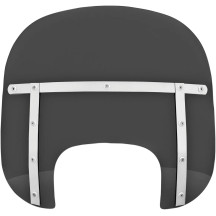 Memphis Fats Windshield — 33 cm (13") , Dark Black Smoke