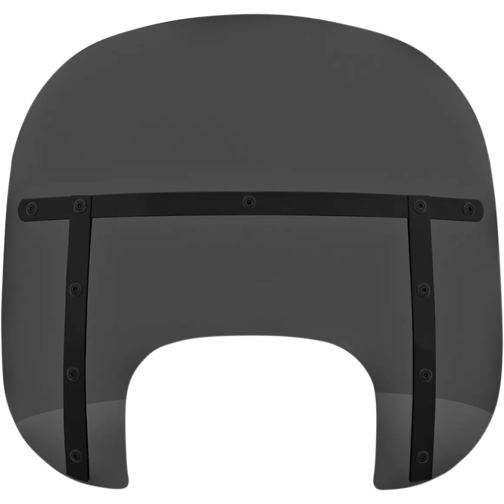 Memphis Fats Windshield — 33 cm (13"), Black