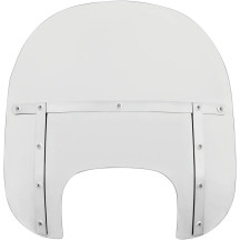 Memphis Fats Windshield — 15" (38 cm), Clear