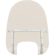 Memphis Fats Windshield — 21" height, Gray, fits '18-'19 Fat Boy headlight opening