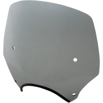 El Paso Sportshield — Headlight cutout 23 cm (9"), Height 38 cm (15"), Width 51 cm (20"), Black Smoke