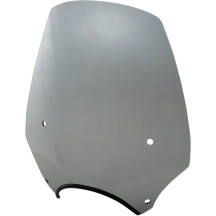 El Paso Sportshield — height 48.5 cm, width 51 cm, headlight cutout 23 cm, Black Smoke