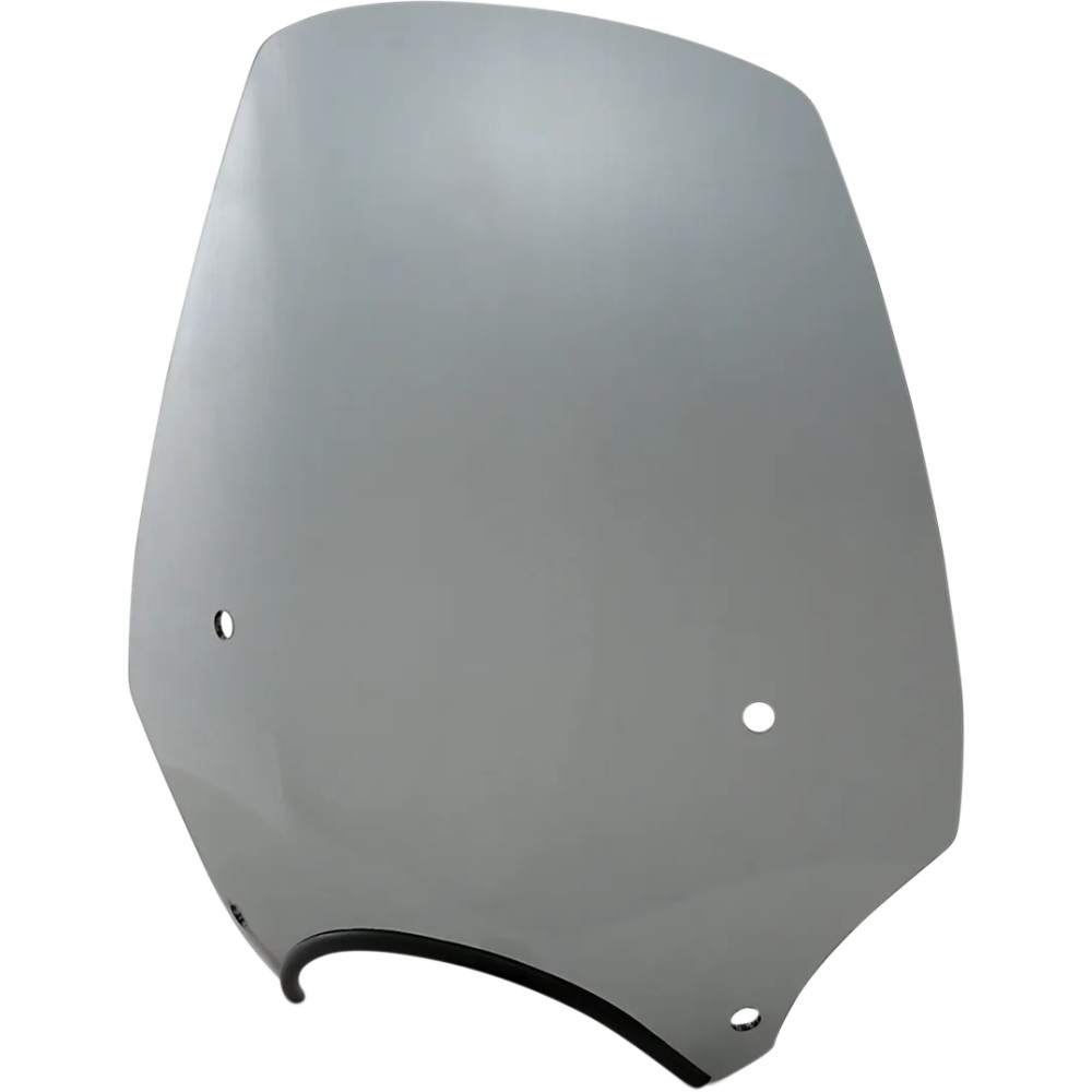 El Paso Sportshield — height 48.5 cm, width 51 cm, headlight cutout 23 cm, Black Smoke