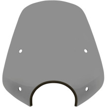 Del Rio Sportshield Windshield — 15" x 19", Black Smoke