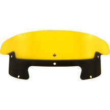 Kolor Flare™ Windshield — 8 in (20.5 cm), Yellow, Detachable mount