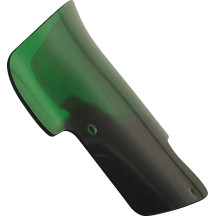 Kolor Flare™ Windshield — 8" (20.5 cm), Green, Detachable mount