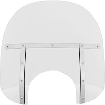 Memphis Fats Windshield — 15" height, 22" width, 9" headlight cutout