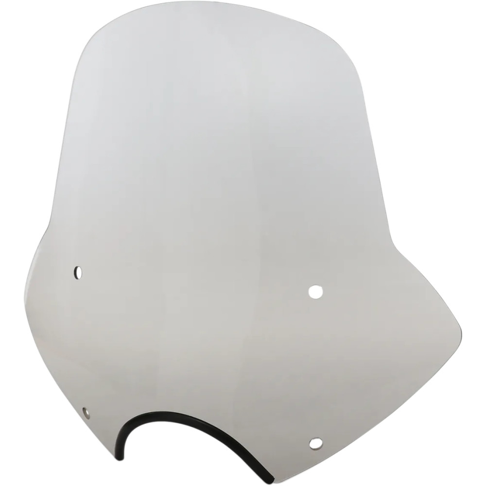 Speed Demon Windshield — Solar, 45.5 cm height, 18 cm headlight cutout (7")