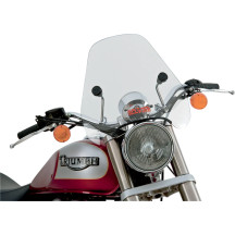 S-06 Spitfire Sport Shield — 38 cm (15") H, 44.5 cm (17-1/2") W, fits 1"/7/8" handlebars (25.4/22 mm)