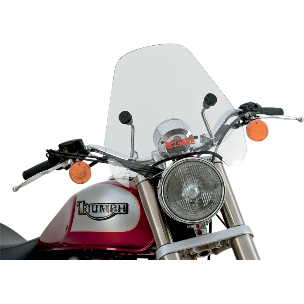 S-06 Spitfire Sport Shield — 38 cm (15") H, 44.5 cm (17-1/2") W, fits 1"/7/8" handlebars (25.4/22 mm)
