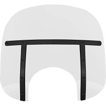 Memphis Fats Windshield — 13" height, 22" width, 9" headlight cutout