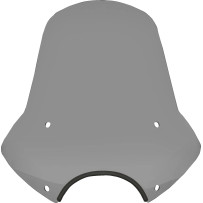 WINDSHIELD 19 SPD DEMON 9 HDLT BK SMK — 19", Black Smoke