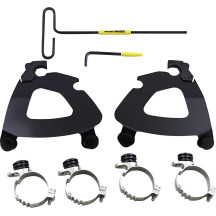 Kit de hardware Gauntlet Fairing Trigger-Lock — Negro, Kit