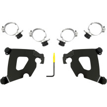 Cafe Fairing Trigger-Lock Hardware Kit — Black