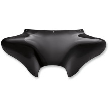 Batwing Fairing — 43 cm (17") height, 85 cm (33-1/2") width, Black gloss