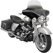 Batwing Fairing — 43 cm (17") height, 85 cm (33-1/2") width, Black gloss