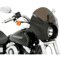 Gauntlet Fairing — Gloss black, smoked windshield