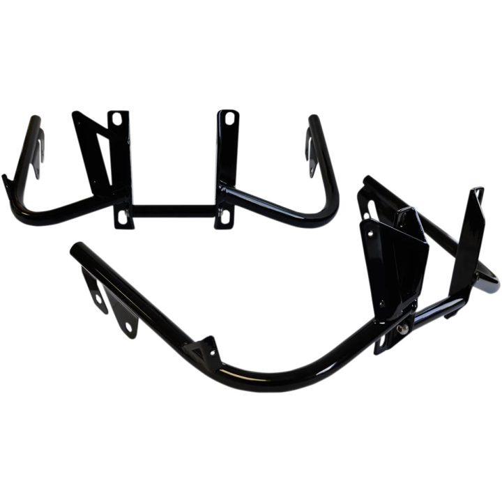 Hidden Inner Fairing Brace — Black powder-coated steel