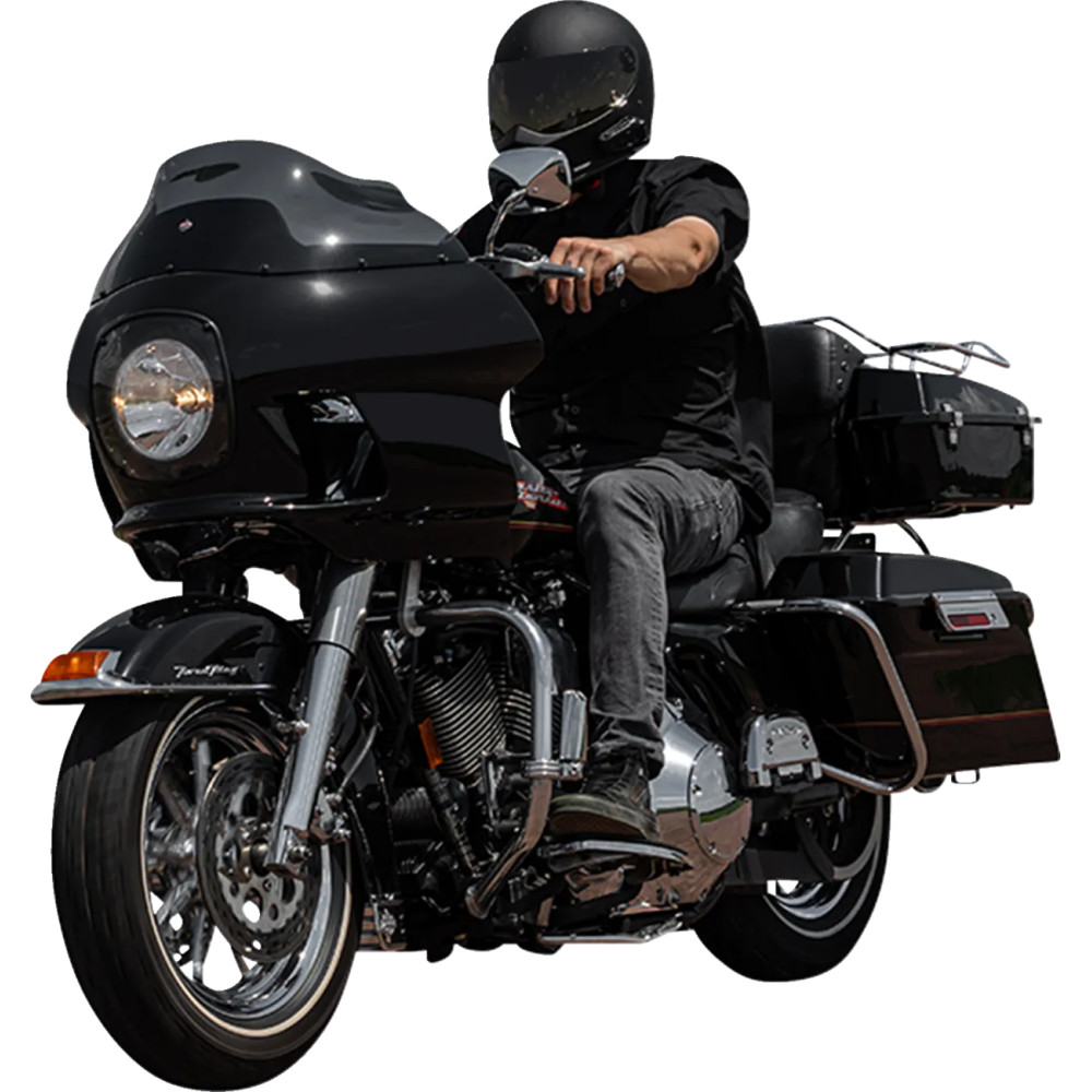 FXRP-Style Fairing Kit — Black, primed