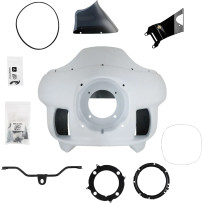 FXRP-Style Fairing Kit — Black, primed