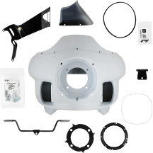 FXRP-Style Fairing Kit — Powder-coated black, primed fiberglass
