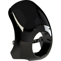 Outlaw Fairing — 14.5 cm (5-3/4") headlight cutout, fits 35–49 mm forks, Black