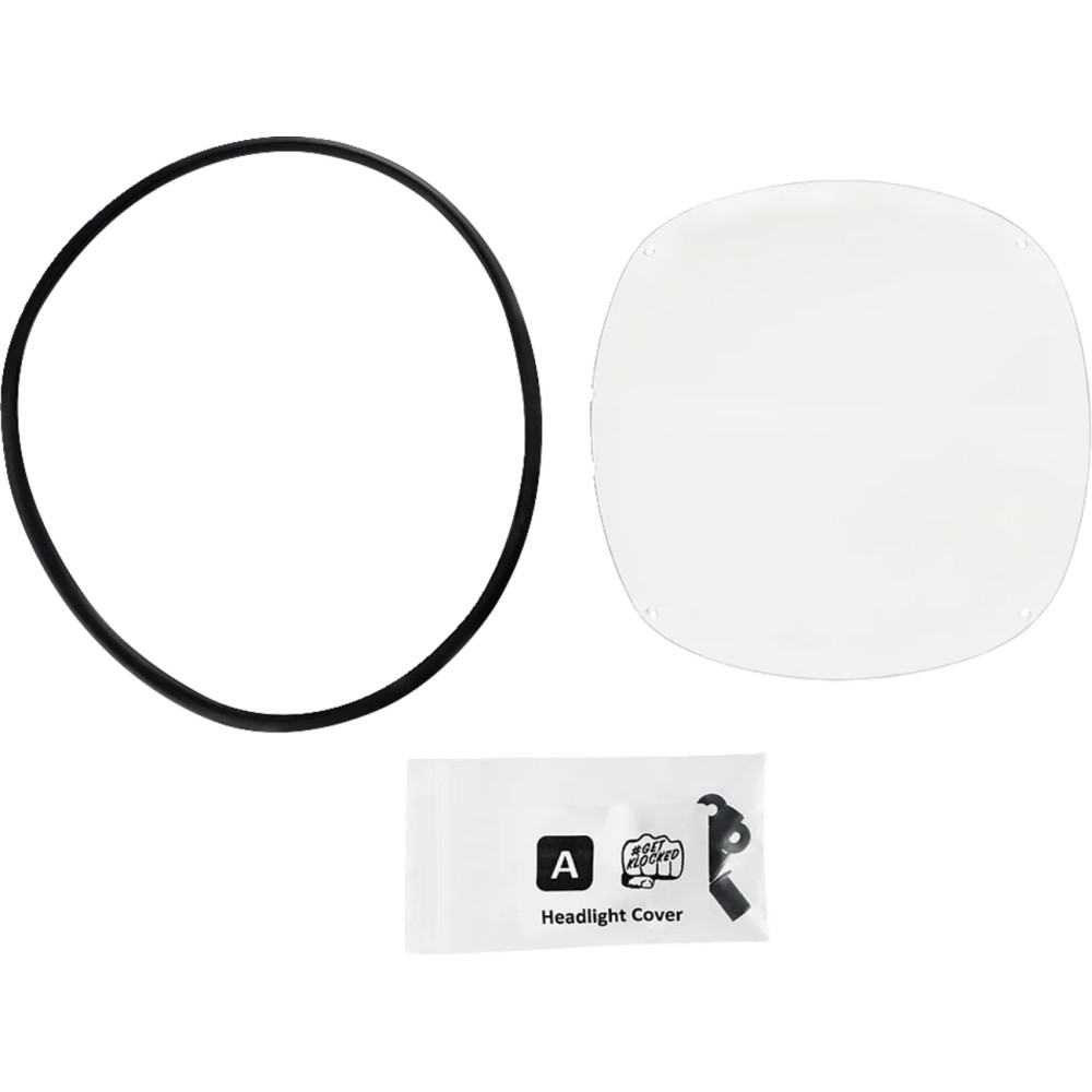 Headlight Cover — Fits FXRP/FXRT and FXRD fairings, Clear