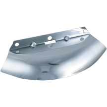 Lower Triple Tree Wind Deflector — Chrome