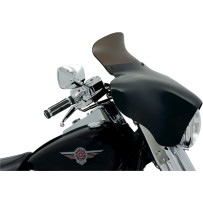 Batwing Spoiler Windshield — 6.5" height, Black
