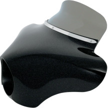 Batwing Spoiler Windshield — 6.5" height, Black
