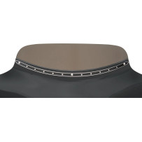 Batwing Fairing Windshield Trim — Black