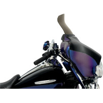 Spoiler Replacement Windshield for OE Fairings — 23 cm (9"), Smoke, Fixed mount