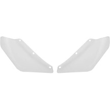 Side Deflectors — Gray, lower fairing, pair