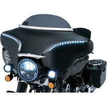 Steel Fairing/Windshield Trim — Chrome