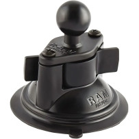1" Ball Mount Suction Cup Base — 1" ball, 3-1/4" suction cup